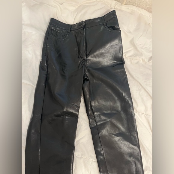 Aritzia Wilfred Melina Leather Pants - Picture 2 of 2